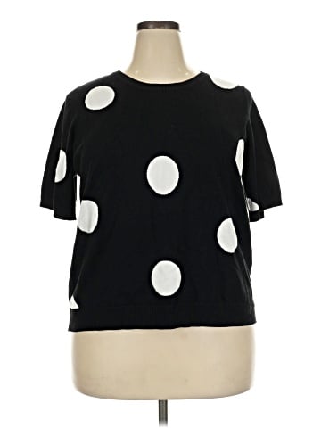 Carmen Carmen Marc Valvo Short Sleeve Blouse (view 1)
