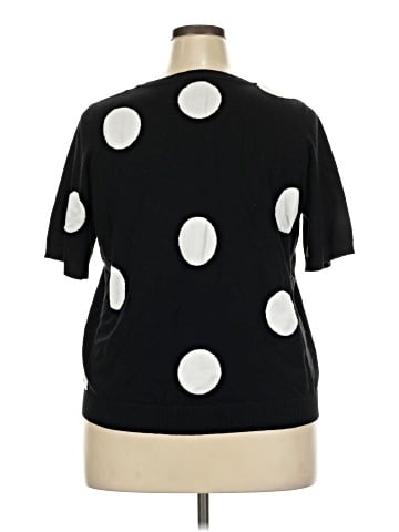 Carmen Carmen Marc Valvo Short Sleeve Blouse (view 2)