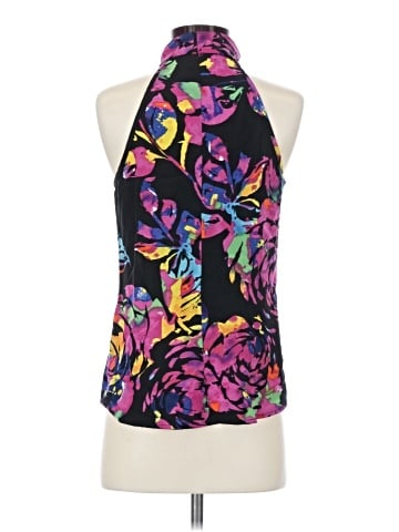 Trina Turk Sleeveless Silk Top (view 2)