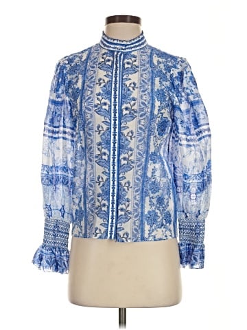 Alice + Olivia Long Sleeve Blouse (view 1)