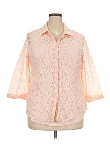 Sara Michelle 3/4 Sleeve Blouse (view 1)
