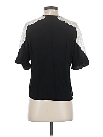 Sandro Short Sleeve Blouse (view 2)