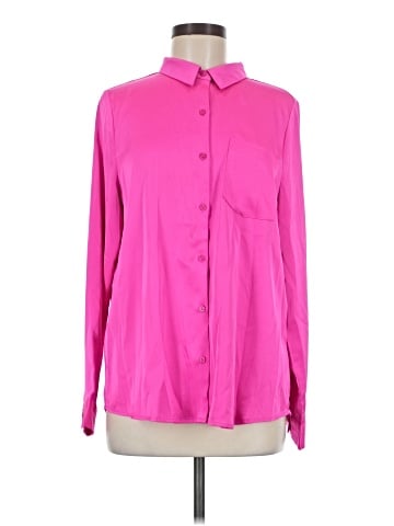 Skies Are Blue Long Sleeve Blouse (view 1)