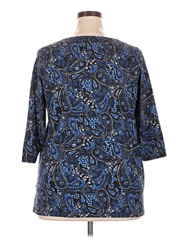 Jessica London 3/4 Sleeve Blouse (view 2)