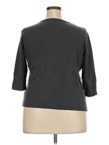 Karen Scott 3/4 Sleeve T-Shirt (view 2)
