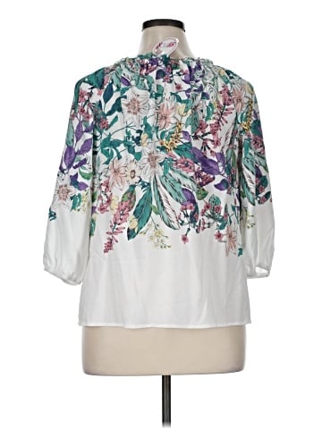 Cato 3/4 Sleeve Blouse (view 2)