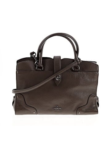Coach Leather Satchel (view 1)