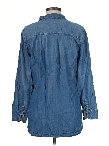 Chico's 3/4 Sleeve Button-Down Shirt (view 2)