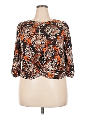 Renee C. 3/4 Sleeve Blouse (view 1)