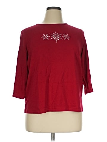 Karen Scott 3/4 Sleeve T-Shirt (view 1)