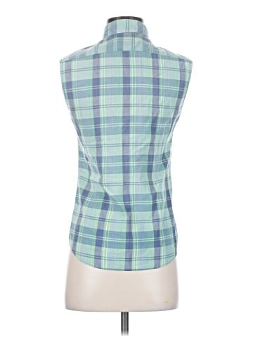 Faconnable Sleeveless Button-Down Shirt (view 2)