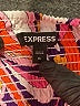 Express 100% Polyester Marled White Pink Sleeveless Top Size XL - photo 7