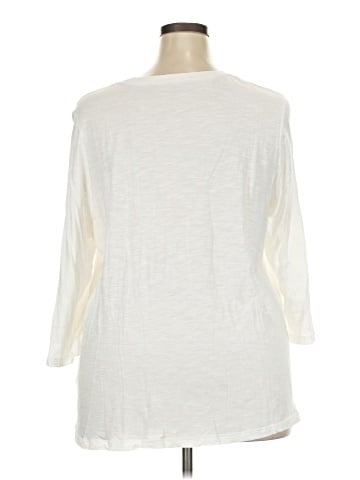 Coldwater Creek 3/4 Sleeve T-Shirt (view 2)