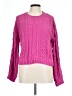 Pink Rose 100% Polyester Pink Pullover Sweater Size L - photo 1