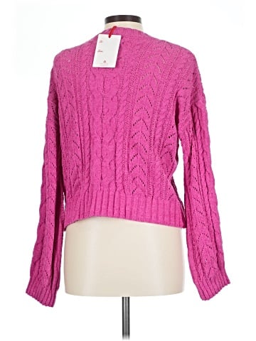 Pink Rose Pullover Sweater (view 2)