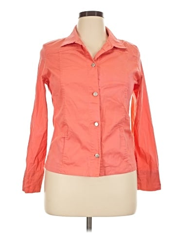 Chelsea Studio 3/4 Sleeve Button-Down Shirt (view 1)