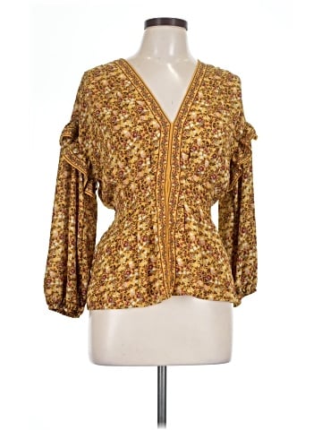 Max Studio 3/4 Sleeve Blouse (view 1)