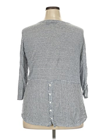 Adrienne Vittadini 3/4 Sleeve T-Shirt (view 2)