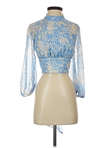 Amanda Uprichard 3/4 Sleeve Blouse (view 1)
