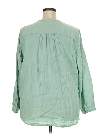 Coldwater Creek Long Sleeve Henley (view 2)