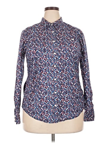 St. John's Bay Long Sleeve Button-Down Shirt (view 1)