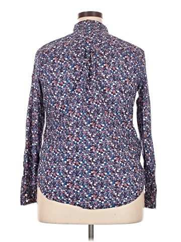 St. John's Bay Long Sleeve Button-Down Shirt (view 2)