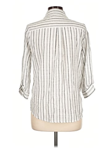 Fortune + Ivy 3/4 Sleeve Button-Down Shirt (view 2)
