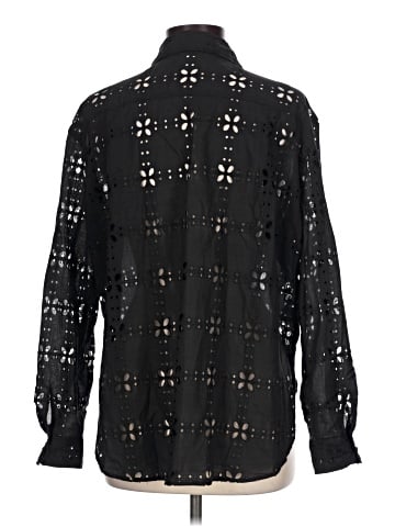 Ann Taylor LOFT Long Sleeve Button-Down Shirt (view 2)
