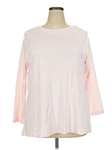 Isaac Mizrahi LIVE! 3/4 Sleeve T-Shirt (view 1)