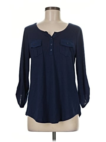 SONOMA life + style 3/4 Sleeve Blouse (view 1)