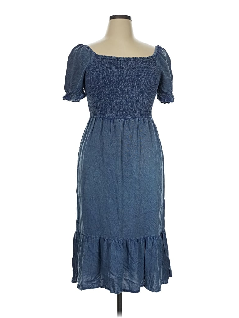 Pre-owned Mlle Gabrielle Casual Dress In Blue