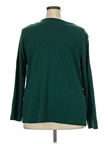 Croft & Barrow Long Sleeve Blouse (view 2)