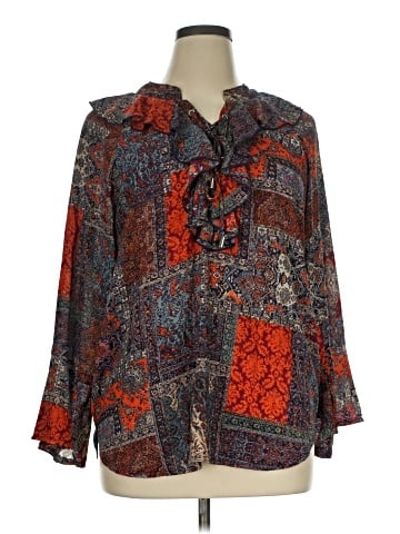 New Directions Long Sleeve Blouse (view 1)