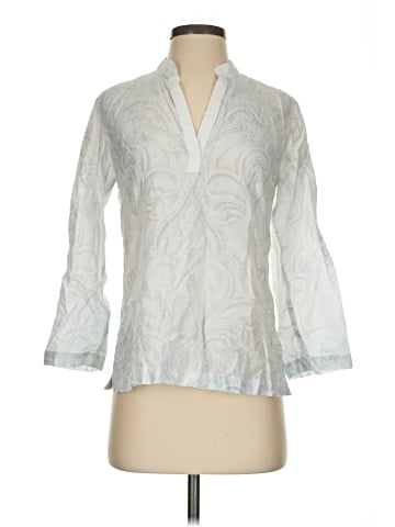 J. McLaughlin 3/4 Sleeve Blouse (view 1)