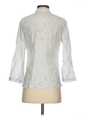 J. McLaughlin 3/4 Sleeve Blouse (view 2)
