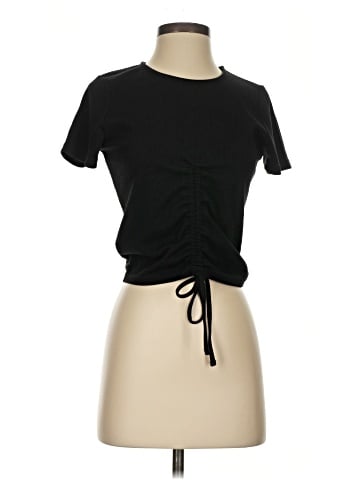 Aqua Short Sleeve Top (view 1)