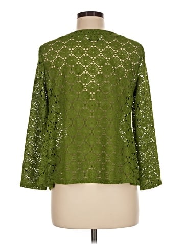 Susan Graver 3/4 Sleeve Blouse (view 2)
