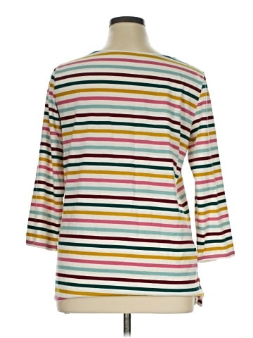 St. John's Bay 3/4 Sleeve Top (view 2)