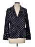 Talbots Polka Dots Blue Blazer Size Lg Petite - photo 1