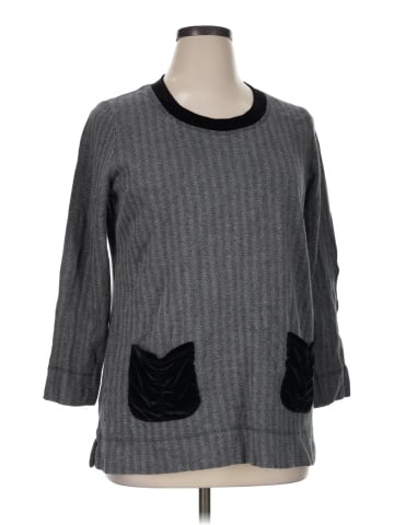 Soft Surroundings 3/4 Sleeve Top (view 1)