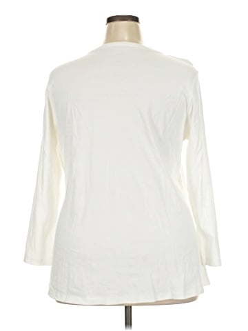 Isaac Mizrahi LIVE! Long Sleeve Polo (view 2)