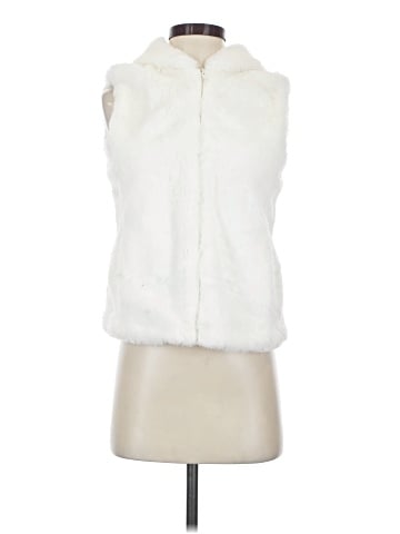 Express Faux Fur Vest (view 1)