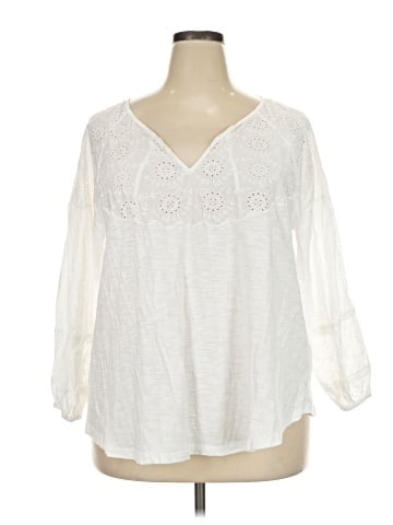 Style&Co 3/4 Sleeve T-Shirt (view 1)