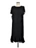 Max Studio Polka Dots Black Casual Dress Size M - photo 1