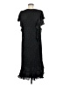 Max Studio Polka Dots Black Casual Dress Size M - photo 2