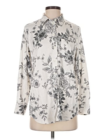 Gap Long Sleeve Button-Down Shirt (view 1)