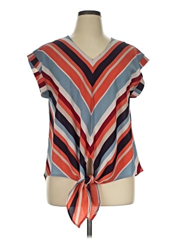 Faith and Joy Short Sleeve Blouse (view 1)