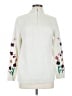 Talbots Floral White Pullover Sweater Size L - photo 1