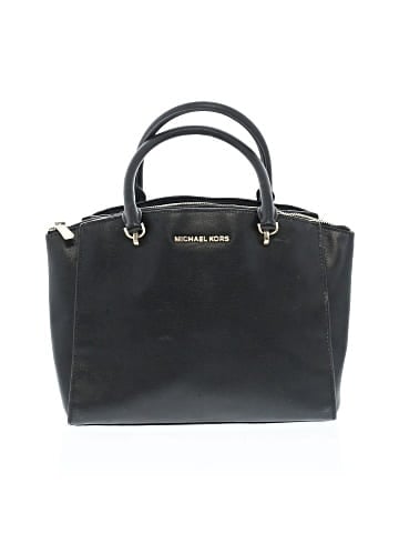MICHAEL Michael Kors Leather Satchel (view 1)