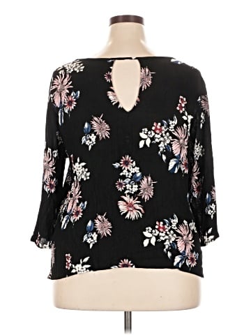 Papermoon 3/4 Sleeve Blouse (view 2)
